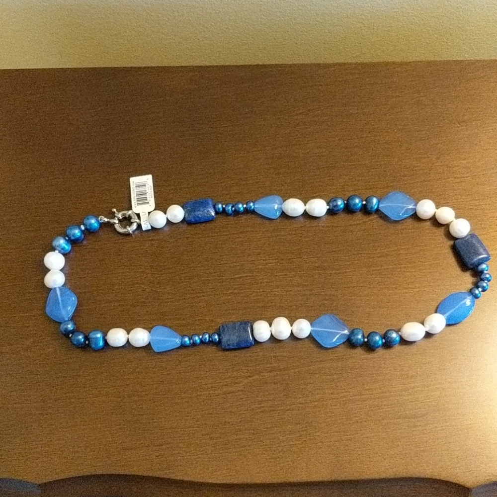 Natural gems necklace